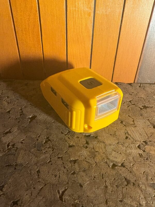 USB and Light Adapter for Dewalt 18V Batteries - Image 3